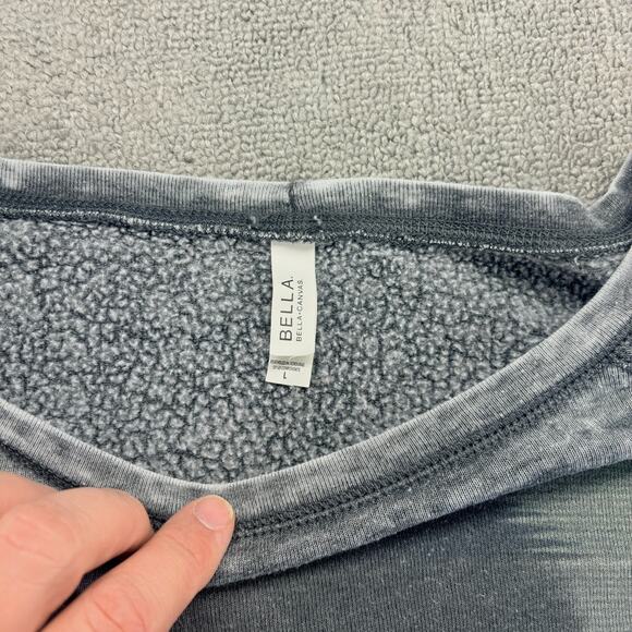 Thomas Rhett Sweatshirt Womens Large Gray Off the Shoulder Country Music - Picture 5 of 9